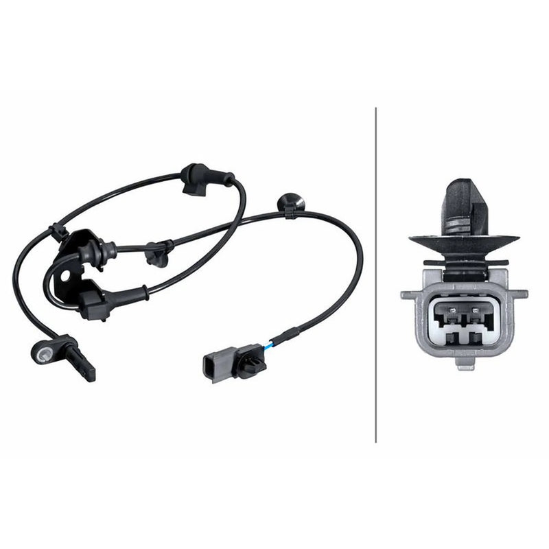 Hella ABS Wheel Speed Sensor Front Right fits Suzuki Swift III 2010-2017