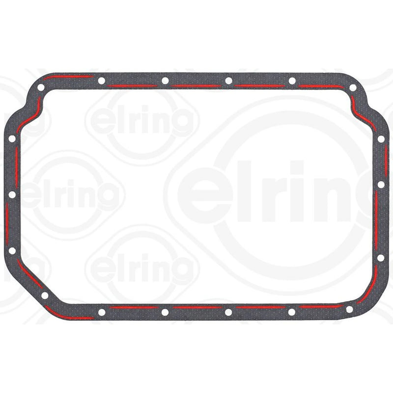 Elring Oil Sump Gasket Wide Thick fits Audi 100 C4 1990-1994 2.6 2.8