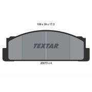 Textar Front Brake Pad Set 2007304