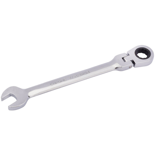 Draper HI-TORQ Metric Flexible Head Ratcheting Combination Spanner, 14mm Draper - Dynamic Drive