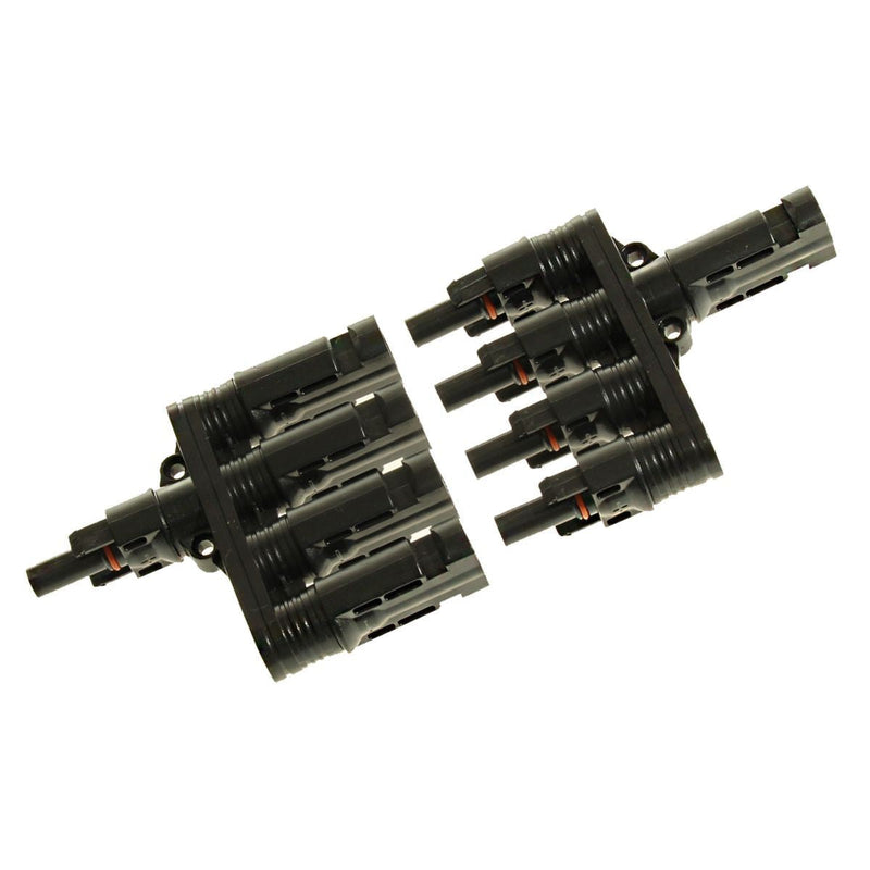 MC4 M/F 4-Way Connectors Dual Pack MC4 - Dynamic Drive