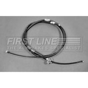 First Line Handbrake Cable Right Rear fits Toyota Hilux VI Pickup 1997-2005 2.4