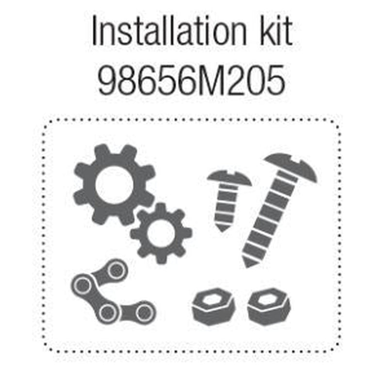 Fiamma Install Kit For Carry Bike 200 Dj Ducato < 06/2006 98656M205 NN4 Online - NN4 Online
