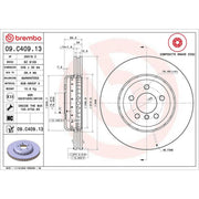 Brembo Front Brake Aluminium Brake Disc Hub Discs & Pads fits BMW 5 2010-2017