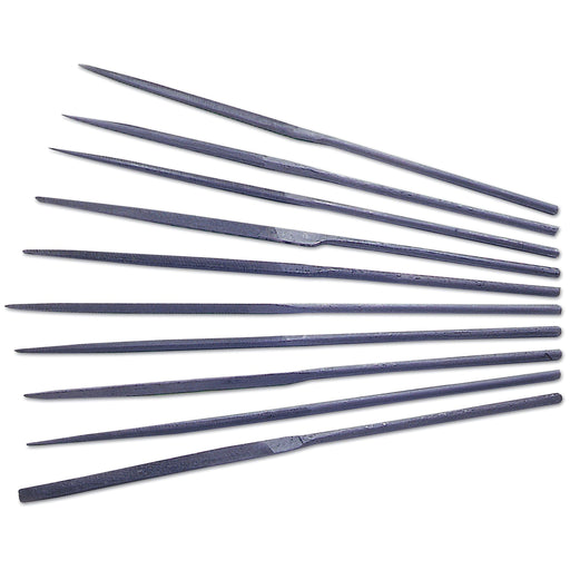 Laser Needle File Set 10pc 0229 Laser - Dynamic Drive