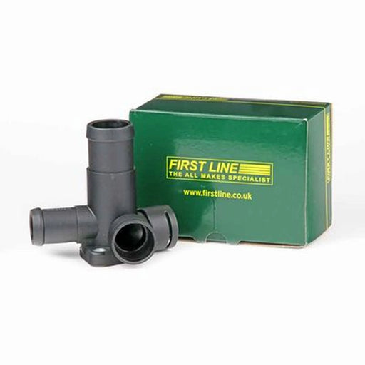 First Line Coolant Flange Housing Connector fits Audi 80 B4 1991-1994 1.9