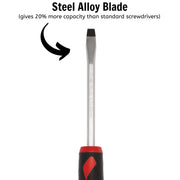 Teng Tools Flat Screwdriver 1.2 x 6.5 x 100mm L Hex Shaft Teng Tools - Dynamic Drive