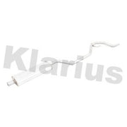 Klarius Box With Centre Pipe Centre fits Saab 9-3 2004-2015 1.8