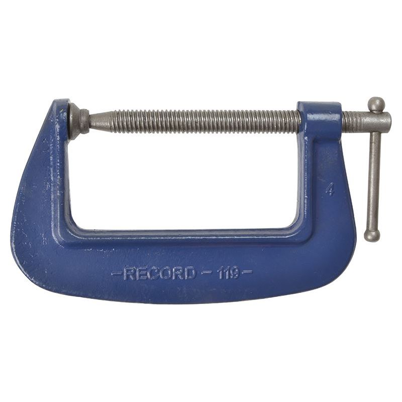 Irwin® Record® 119 Medium-Duty Forged G-Clamp 100mm (4in) IRWIN® Record® - Dynamic Drive