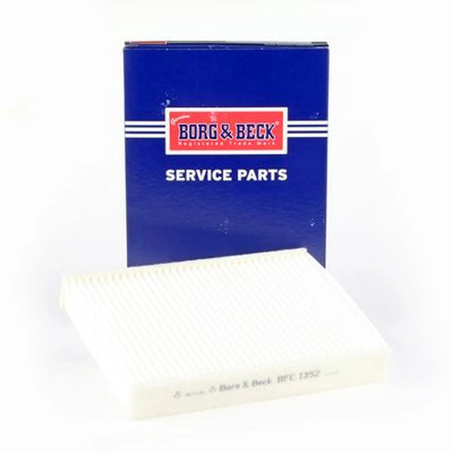 Borg & Beck Cabin Air Filter (Pollen Filter) Rear BFC1352