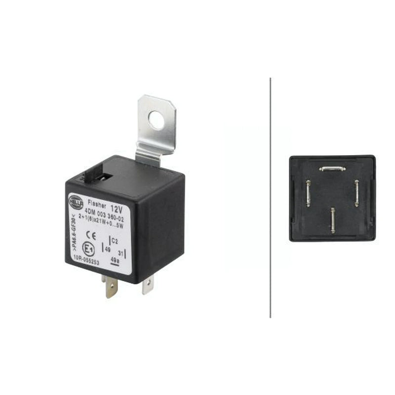 Hella Indicator Flasher Relay fits Alfa Romeo 155 1992-1997