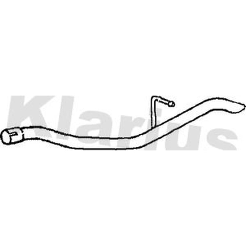 Klarius Exhaust Pipe OD fits Ford Focus I Turnier 1999-2004 1.8