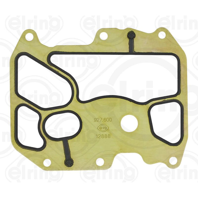 Elring Oil Cooler Gasket Wide Thick fits Audi A4 Allroad B9 2016-2019 3.0