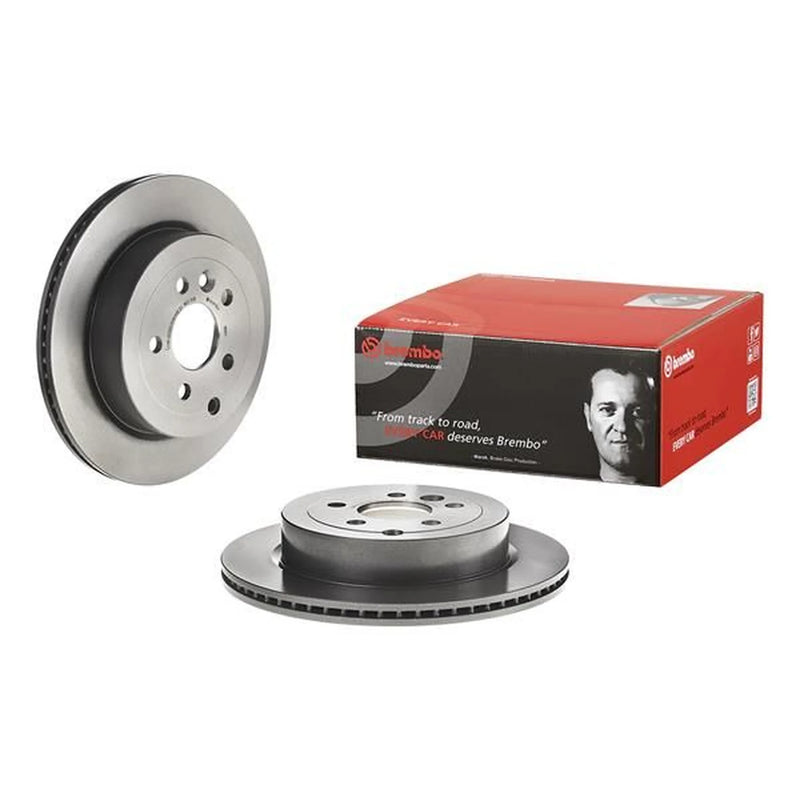 Brembo 2 x Brake Discs fits Land Rover Freelander 2 2006-2014 2.0 3.2