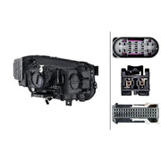Hella Headlight Headlamp LED Left fits Mercedes-Benz Glb 2019 on