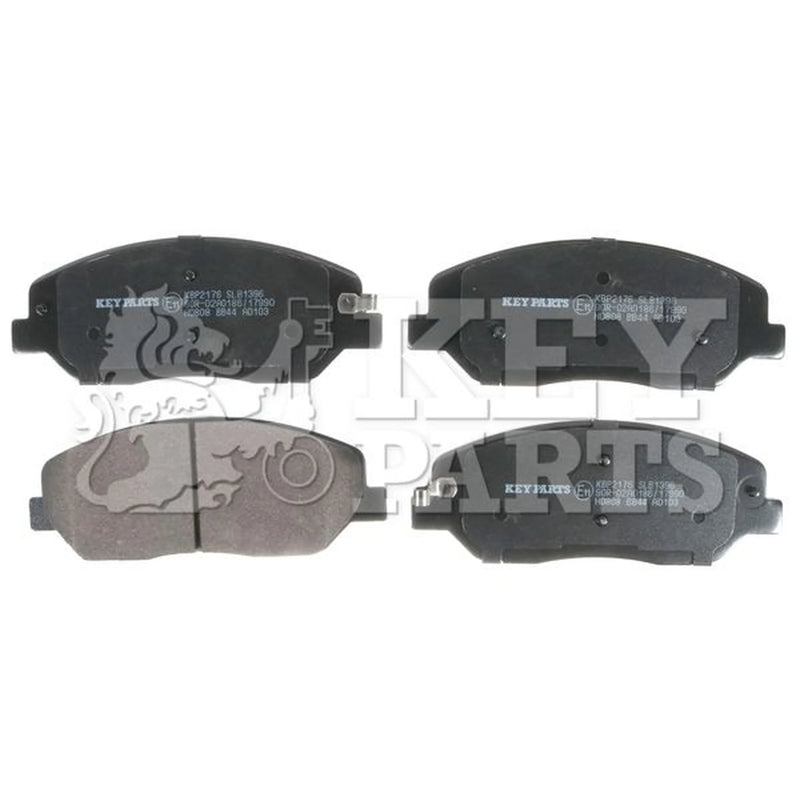 Key Parts 4 x Front Brake Pad Set fits Hyundai Genesis 2011-2014 3.8