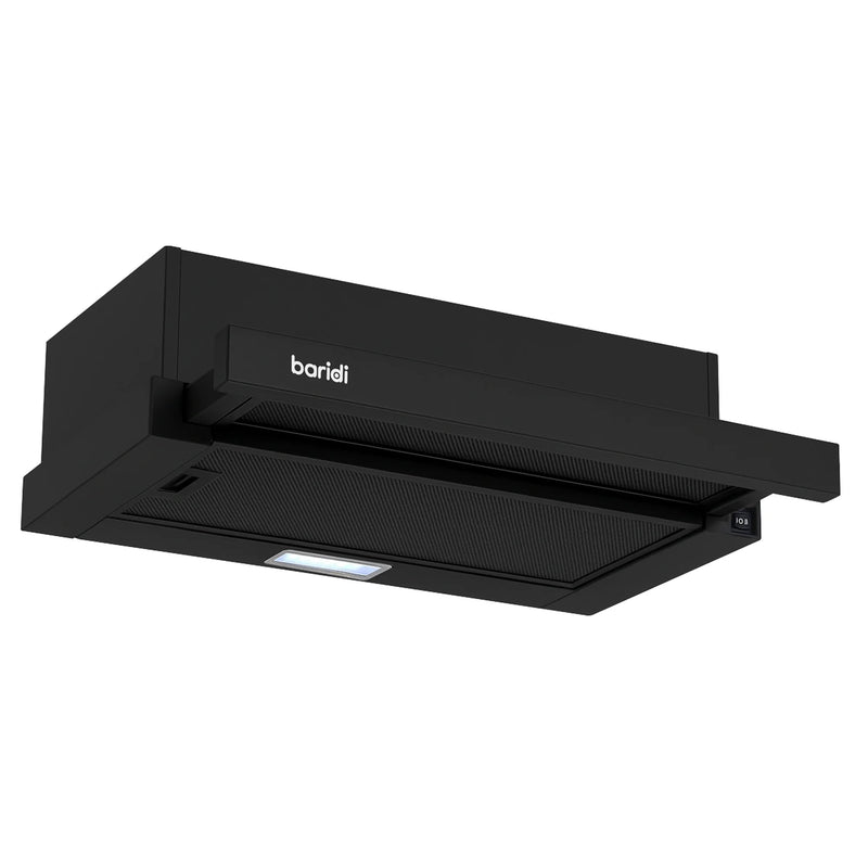 Baridi Wall Mounted Cooker Hood 60cm - 33W Power