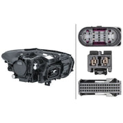 Hella Headlight Headlamp LED Left fits Mercedes-Benz B-Class Sports Tourer