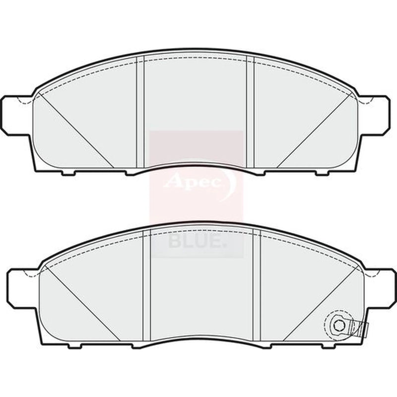 Apec Front Brake Pad Set PD3348