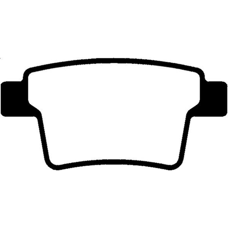 Abtex Rear Brake Pad Set fits Ford Mondeo 2000-2007 1.8 2.0 2.2 2.5 3.0