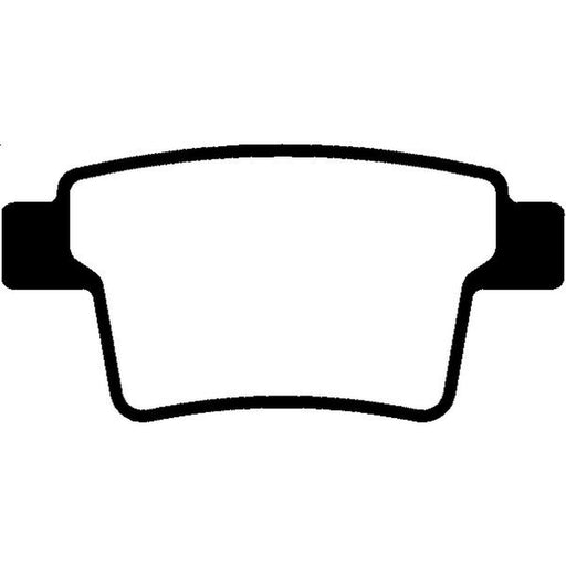 Abtex Rear Brake Pad Set fits Ford Mondeo 2000-2007 1.8 2.0 2.2 2.5 3.0