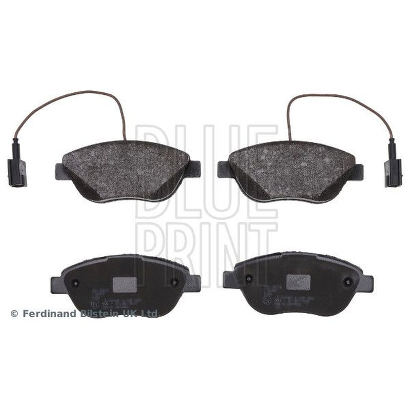 Blue Print Front & Rear Brake Discs & Pads fits Fiat Multipla 1999-2010 1.6 1.9