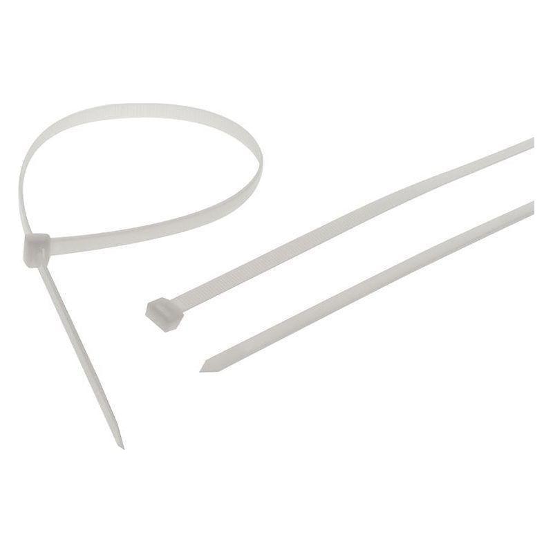 Faithfull Heavy-Duty Cable Ties White 9.0 x 905mm (Pack 10) Faithfull - NN4 Online
