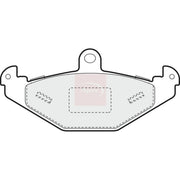 Apec Rear Brake Pad Set fits Lotus 2 Eleven 2007-2011 1.8