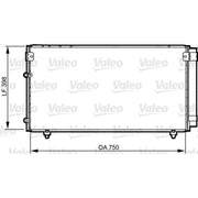 Valeo Air Conditioning Condenser 814207