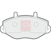 Apec Front Brake Pad Set fits Ford Transit 1991-2000 2.0 2.5