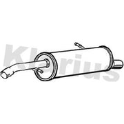 Klarius Box With Tail Pipe Rear fits Citroën C3 II 2009-2016 1.4