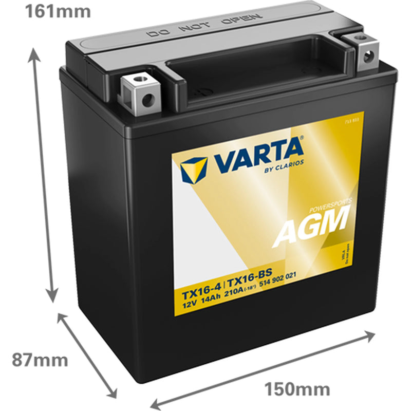 Varta Battery 12V 14Ah 210A 514902021