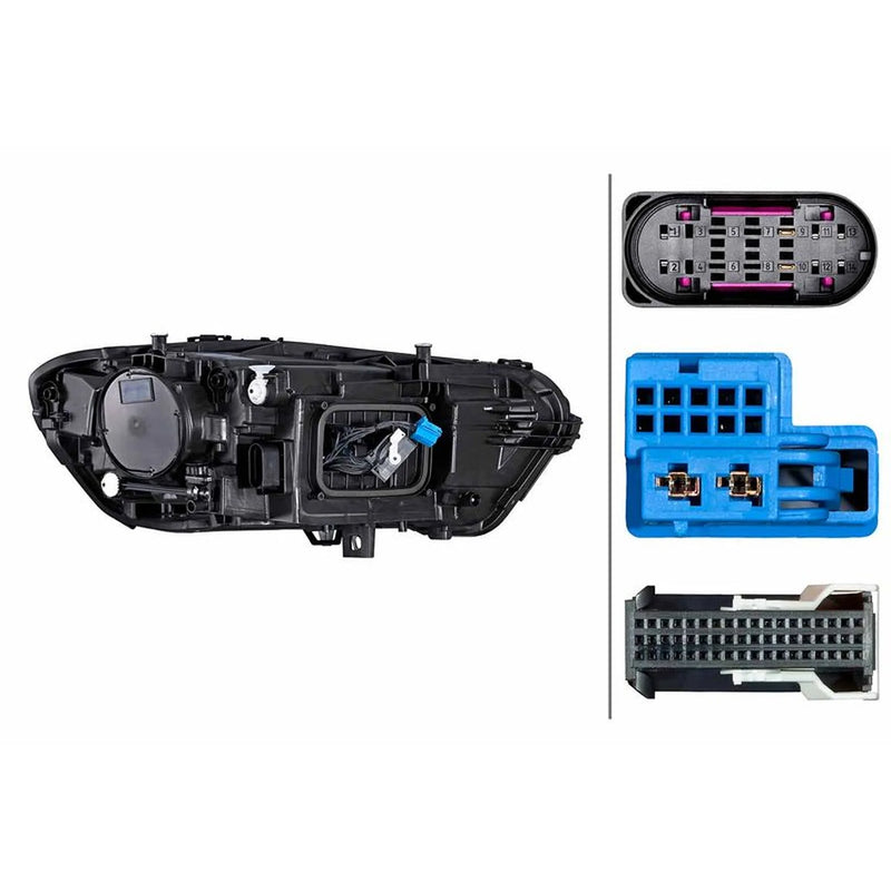 Hella Headlight Headlamp LED Left fits Mercedes-Benz Cla 2019-2020