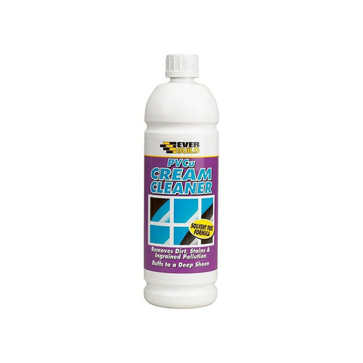 Everbuild Sika PVCu Cream Cleaner 1L Everbuild Sika - Dynamic Drive