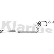 Klarius Box With Centre Pipe Centre fits Ford Fiesta 2000-2002 1.6