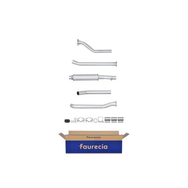 Hella Front Silencer Front fits Peugeot 306 1993-2001 1.9