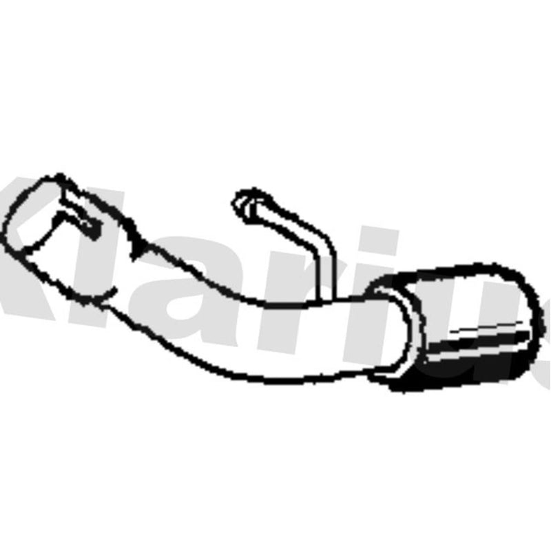 Klarius Exhaust Pipe OD fits Mazda 3 2003-2009 2.0