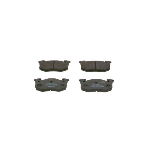 Bosch Front & Rear Pads fits Peugeot 206 1998-2000 1.6
