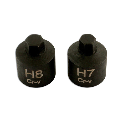 Laser Hex Bit Set 3/8"D 2pc 5584 Laser - Dynamic Drive