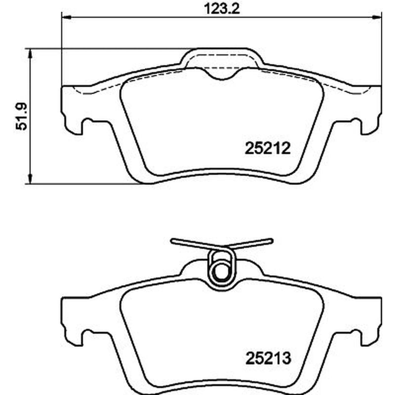 DON Front & Rear Brake Discs & Pads fits Ford Focus III Turnier 2012-2020 2.0