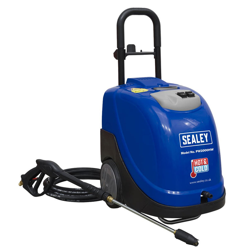 Sealey Hot Water Pressure Washer 135bar 230V PW2000HW Sealey - Dynamic Drive