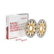 Brembo 2 x Floating Front Brake Disc Brake Discs 208973767-x2