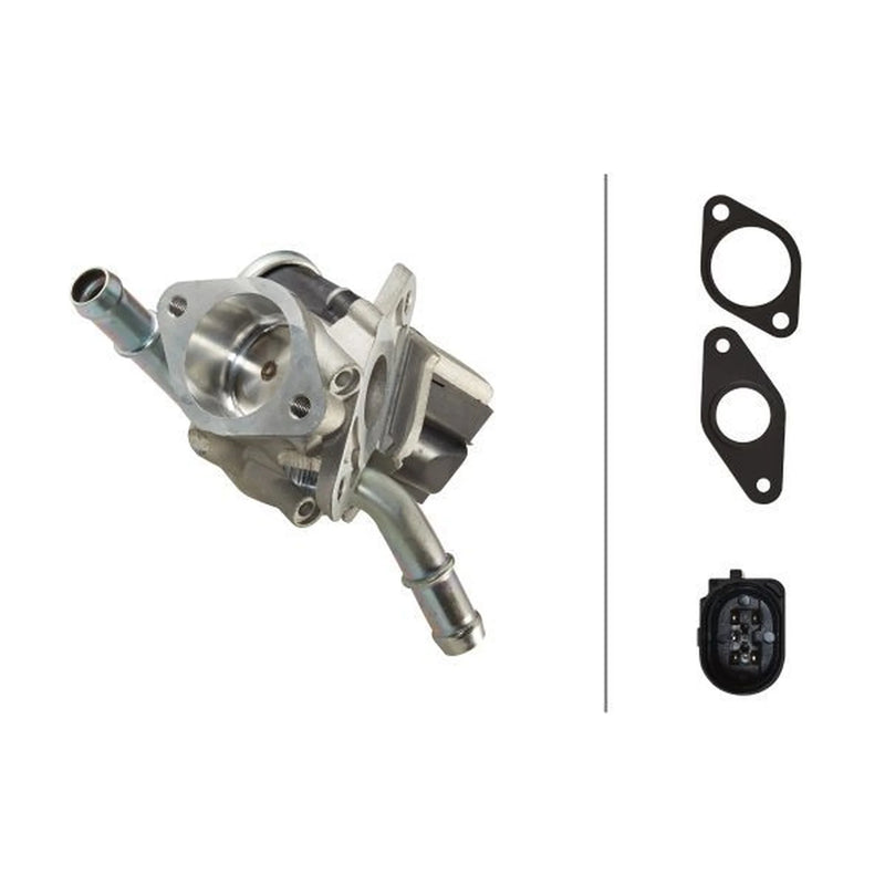 Hella Exhaust Gas Recirculation Valve fits Ford Transit 2006-2014 2.2 2.4 3.2