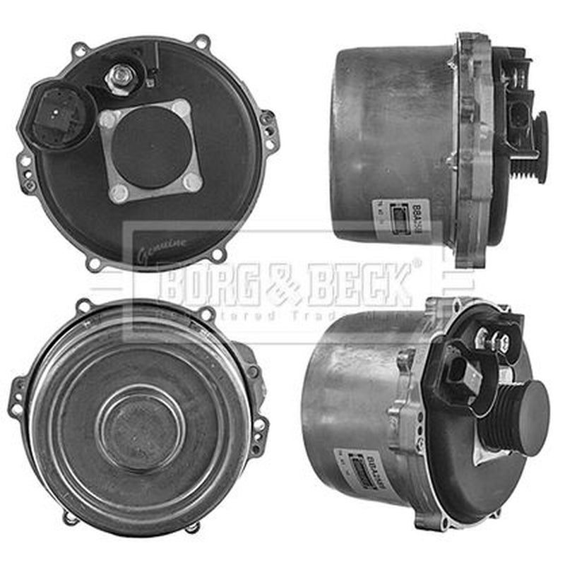 Borg & Beck Car Alternator 12V fits Mercedes-Benz C-Class 2000-2007