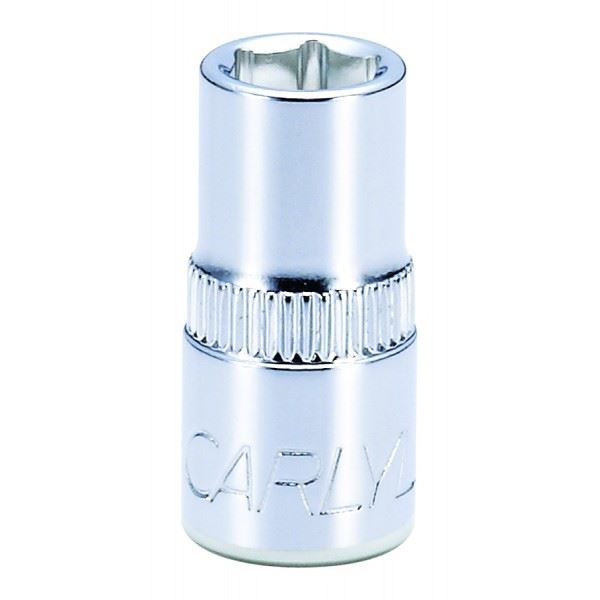 Carlyle Hand Tools Socket - Shallow - Metric Standard - 1/4In. Dr - 7 mm 7mm Carlyle Hand Tools - Dynamic Drive