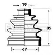 First Line Drive Shaft Bellow Kit Front Left fits Chevrolet Matiz 2005-2013