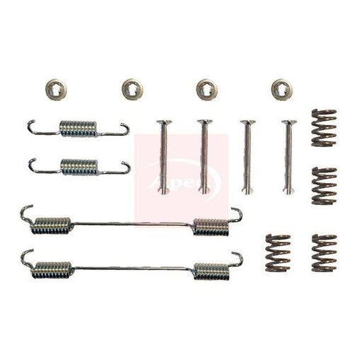 Apec Brake Shoe Accessory Kit Rear fits Fiat Doblo 2001-2005 1.2 1.3 1.6 1.9