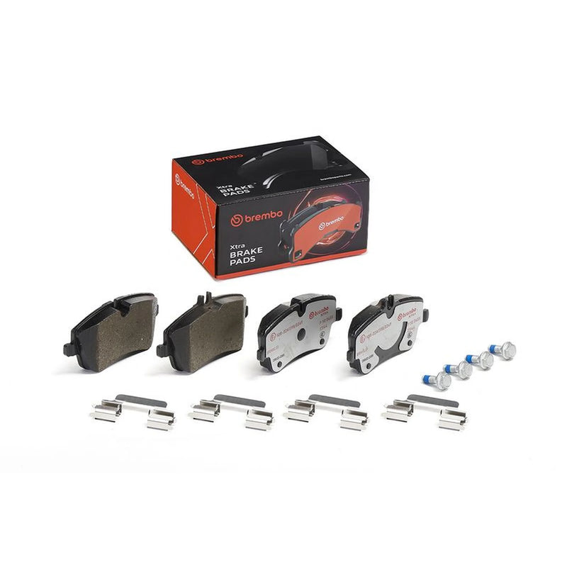 Brembo 4 x Front Brake Pad Set fits Mercedes-Benz C-Class 2000-2008