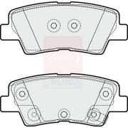 Apec Front & Rear Pads fits Kia Soul I 2009-2014 1.6