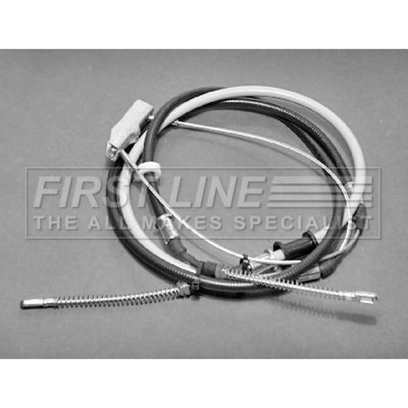 First Line Handbrake Cable Left Rear fits Daewoo Nexia 1995-1997 1.5